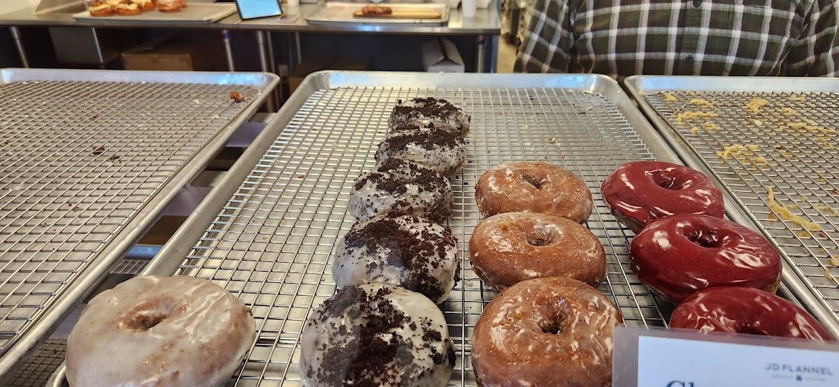Gluten-Free Donuts at JD Flannel Donuts and Coffee