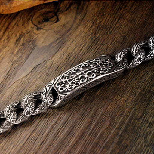 Title 5, New Fashion Mens Bracelet Auspicious Pattern, ...
