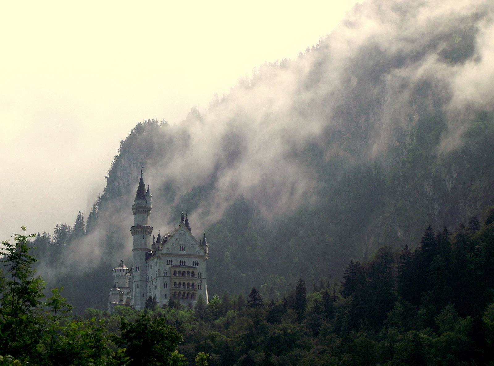 Neuschwanstein im Nebel di alegio89