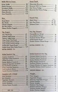 Aadat Chai Cafe menu 2