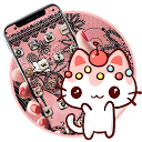 Descargar High Heel Lace Shoe Cute Kitty Theme Instalar Más reciente APK descargador