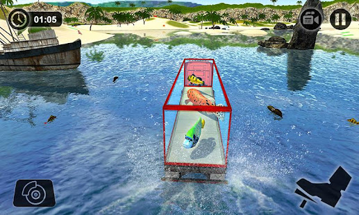 海洋動物運輸車卡車駕駛遊戲2019年(圖2)-速報App