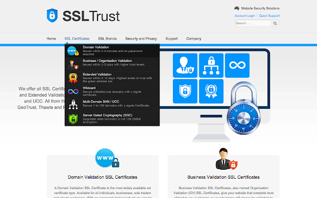 SSLTrust SSL Certificate Store chrome extension