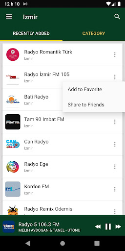 Izmir Radio Stations - Turkey