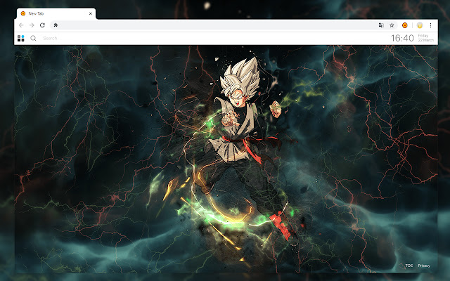 Dragon Ball Super Wallpapers New Tab Theme