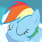 Item logo image for Rainbow Dash Chillin Theme 1.0.1