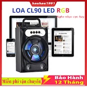 Loa Bluetooth Mini Cl90 Loại 1 Âm Thanh Sống Động, Pin Trâu, Tích Hợp Thẻ Nhớ, Nghe Nhạc Cực Hay Bảo Hành 12 Tháng