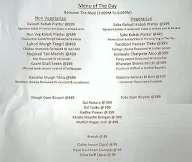 The Great Kabab Factory menu 1