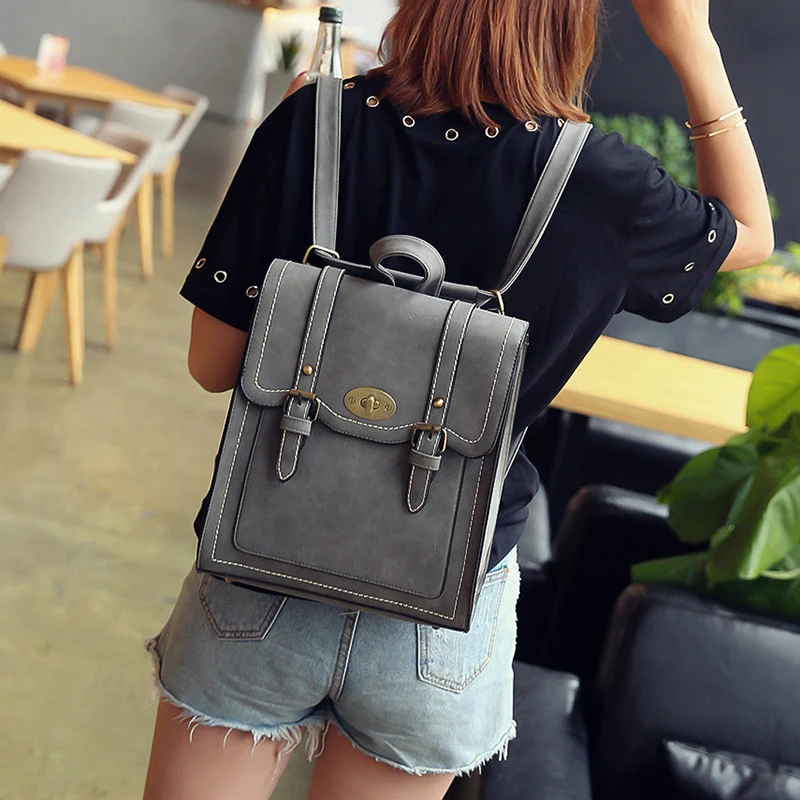 Title 4, Student Fashion Trend Casual Rugzak met grote c...