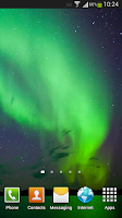 Aurora Borealis Live Wallpaper Screenshot