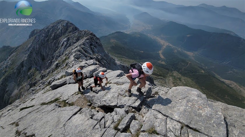 ESPIGÜETE ARISTA ESTE con NIÑOS Montaña Palentina