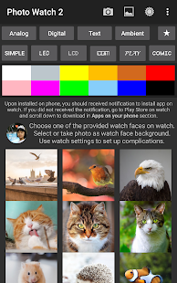 Photo Watch 2 (Wear OS) Screenshot