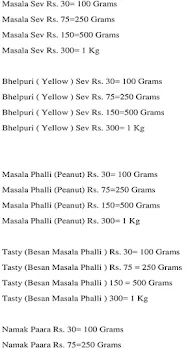 Jalebiwalas Mithai Bhandar menu 2