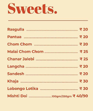 Bengali Rannaghar menu 7