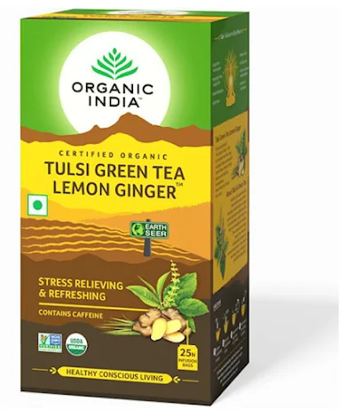 Organic India Jasmine Tea Bags 25 Pc