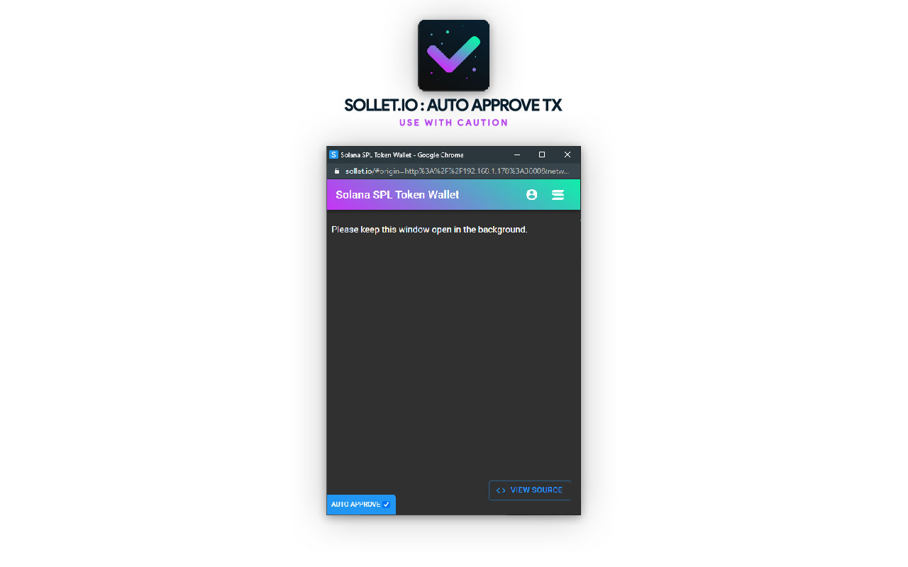 Sollet.io Auto Approval Preview image 0