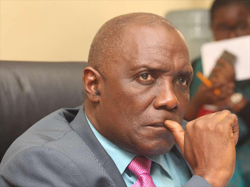 National Land Commission Chairman Muhammad Swazuri during a briefing in his office in Nairobi, June 11, 2018. /EZEKIEL AMING'A