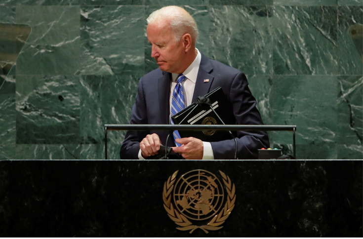 Discussing oppression of racial, ethnic and religious minorities, Biden singled out China's Xinjiang region where rights groups estimate that one million Uyghurs and other ethnic minorities have been interned in camps.