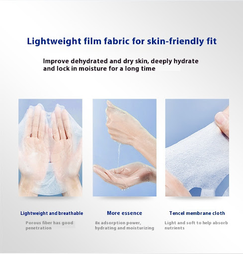 Title 3, Eight-weight Hyaluronic Acid Mask Hydrates, Moi...