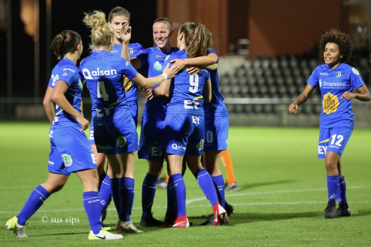 KAA Gent Ladies laten goed hart zien met bezoekje aan woonzorgcentrum