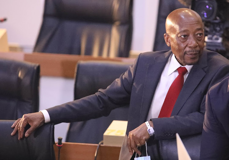 State capture commission chair Raymond Zondo says Tom Moyane’s (in picture) beef with Pravin Gordhan was not aligned to the terms of reference of the commission. File photo.