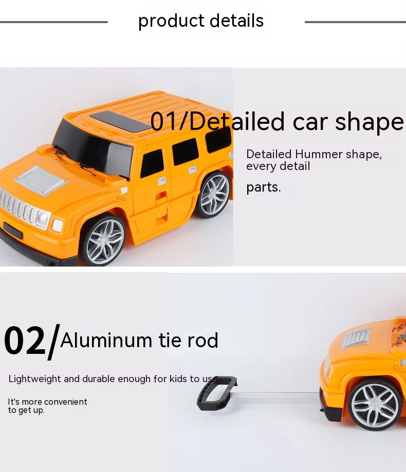 Children's Remote-control Automobile Suitcase