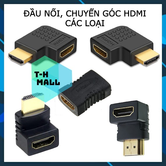 Đầu Nối Dài Chuyển Góc Cáp Hdmi Đầu Chuyển Hdmi Vuông Góc Chữ L ( Góc Trái, Phải, Lên, Xuống )