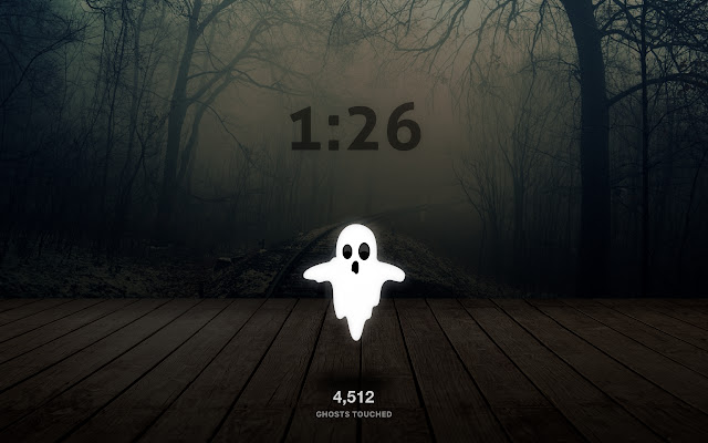 Touch a Ghost chrome extension