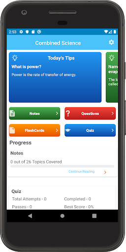Screenshot Zimsec Combined Science