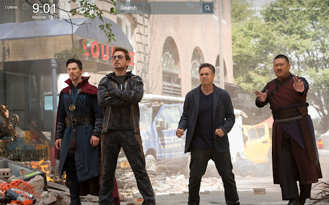 Infinity War Movie Wallpapers New Tab Theme