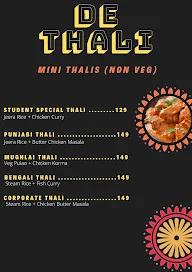 De Thali menu 6