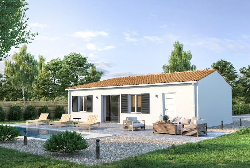  Vente Terrain + Maison - Terrain : 312m² - Maison : 75m² à Croix-Chapeau (17220) 