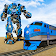 Futuriste Robot Transformation Train Jeu icon