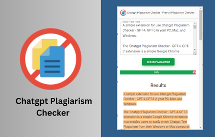 Chatgpt Plagiarism Checker - GPT-4, GPT-3 small promo image