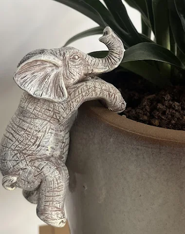 Statue éléphant créative Artisanat - 3