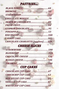 The Chef Bake menu 3