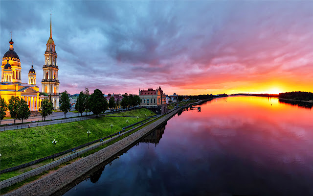 Volga River Tema y Nueva pestaña