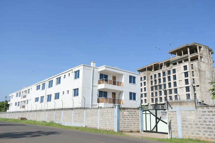 The apartments that have been up for sale belong to a renowned Kisumu businessman.