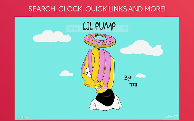 Lil Pump Wallpaper HD Custom New Tab