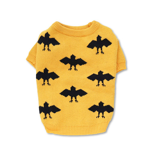 Title 5, Bat warm core-spun yarn pet sweater, a cozy and...