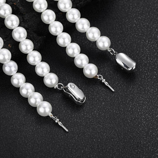 Title 5, Pearl Simplicity All-match Necklace for Women, ...