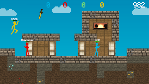 Stickman vs Multicraft Survival Craft Pocket