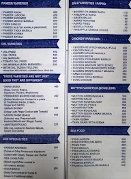 Great Punjab menu 3