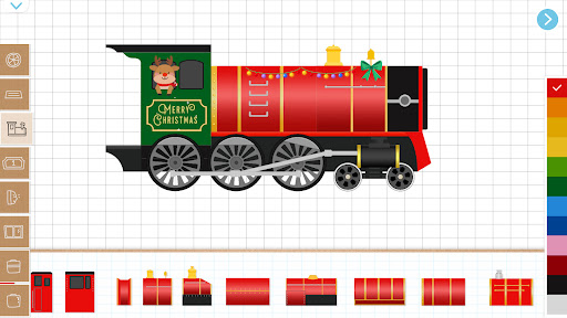 Screenshot Christmas Train Game For Kids