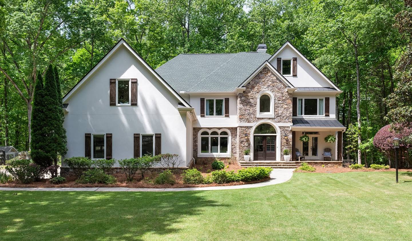 Farm house with garden Alpharetta