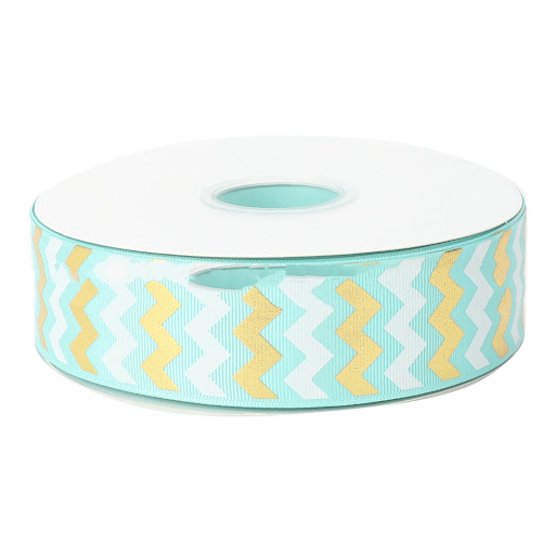 Title 1, 38MM Printing Ink Gilding Stripe Pattern Ribbon...