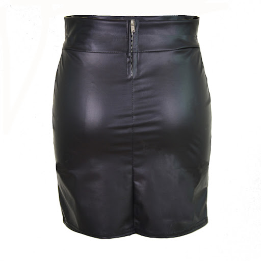 Title 6, Plus Size Womens High Waist Faux Leather Skirt...