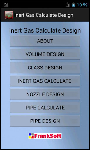 Inert Gas Design Calculate