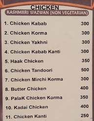 Ladakh Bhawan menu 2