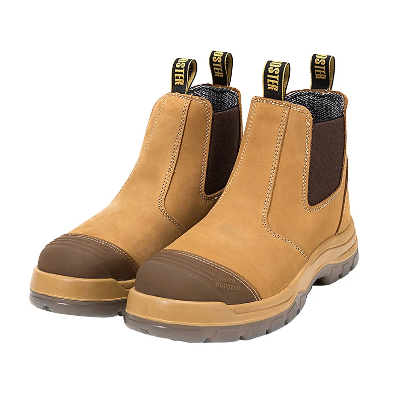 Botas de segurança para trabalho com biqueira de aço, antiestáticas, anti-impacto e anti-perfuração. Proteção completa e segura.